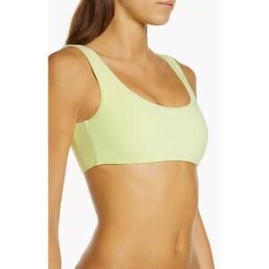 Jade Womens Citrine Swim Rounded Edges Bikini Top sz XL